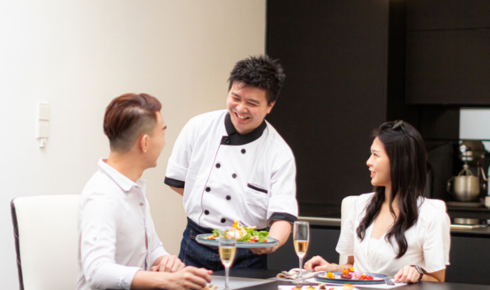 hire a celebrity chef