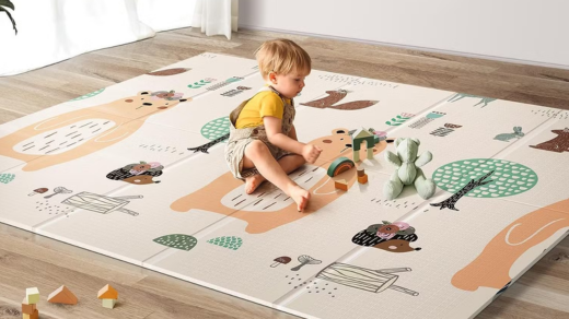 sensory play mat, non toxic baby play mat, baby play mat foldable