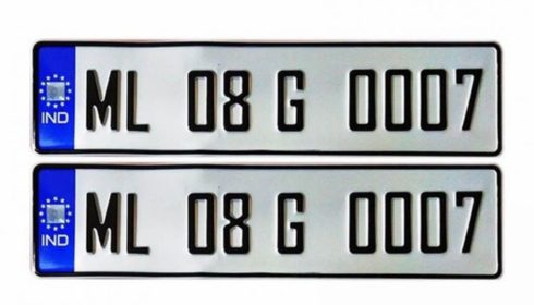 number plate booking